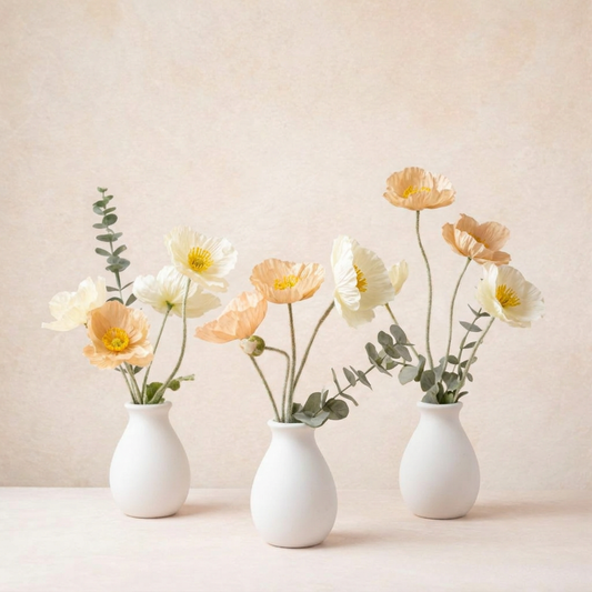 Linen · Bud Vase Set